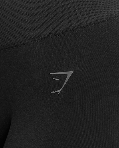 ZZ Gymshark 26" Inseam Black Sz 8/10 Medium Brand New