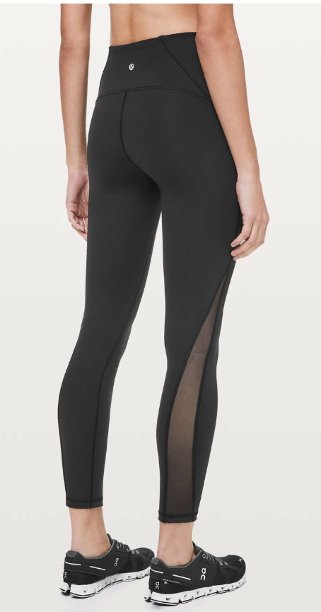 Lululemon Train Times 7/8 25" Inseam Black Sz 10 Brand New