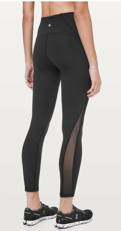 Lululemon Train Times 7/8 25" Inseam Black Sz 10 Brand New