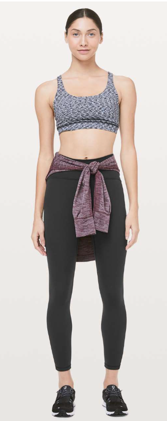 Lululemon Train Times 7/8 25" Inseam Black Sz 10 Brand New