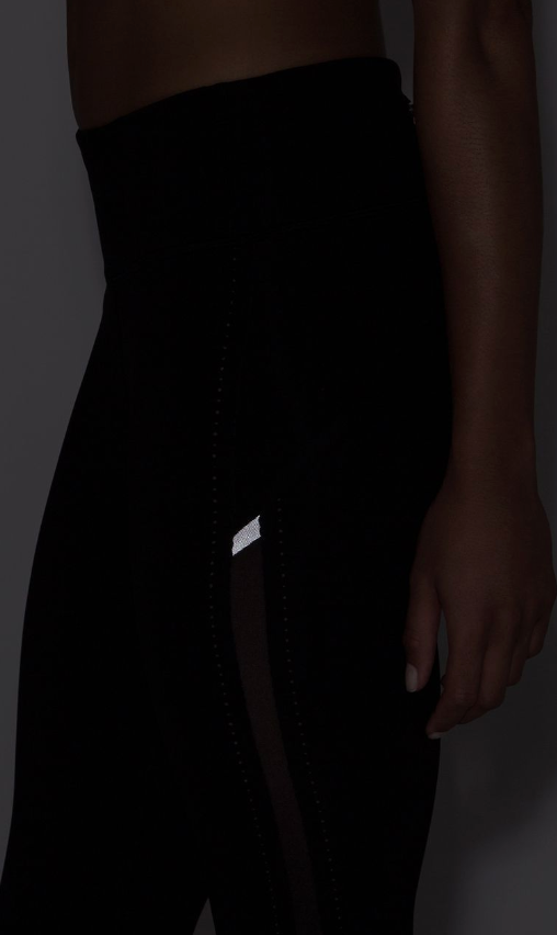Lululemon Smooth Stride Tight 7/8 25" Inseam Black SZ 10 Brand New