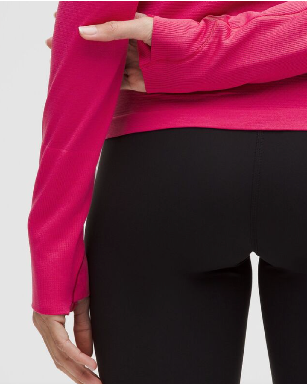 Lululemon Swiftly Tech Long-Sleeve Shirt 2.0 Waist Length Raspberry Coulis Brand New