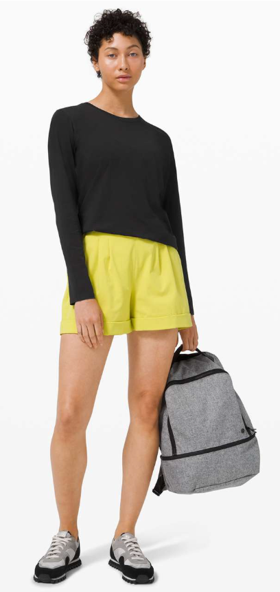 Lululemon Ever Ready Long Sleeve Black Sz 10 Brand New