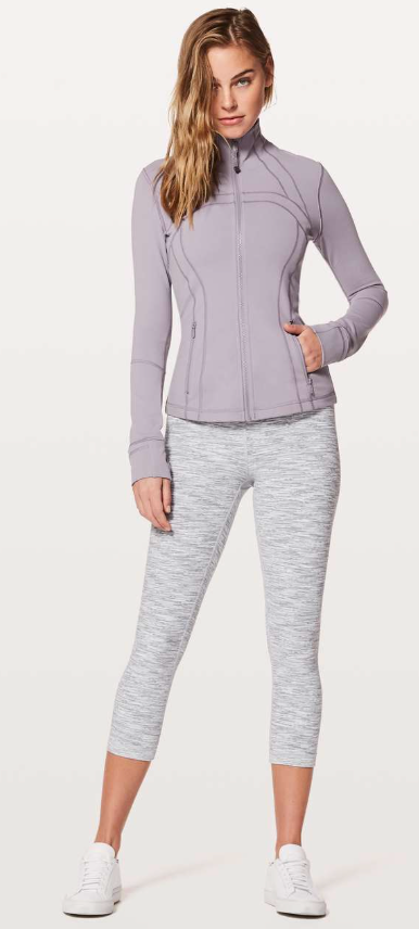 Lululemon Define Jacket Dusty Dawn Sz 10