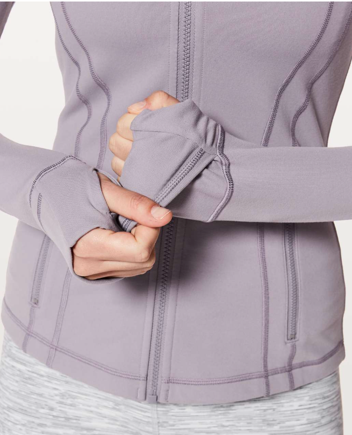 Lululemon Define Jacket Dusty Dawn Sz 10
