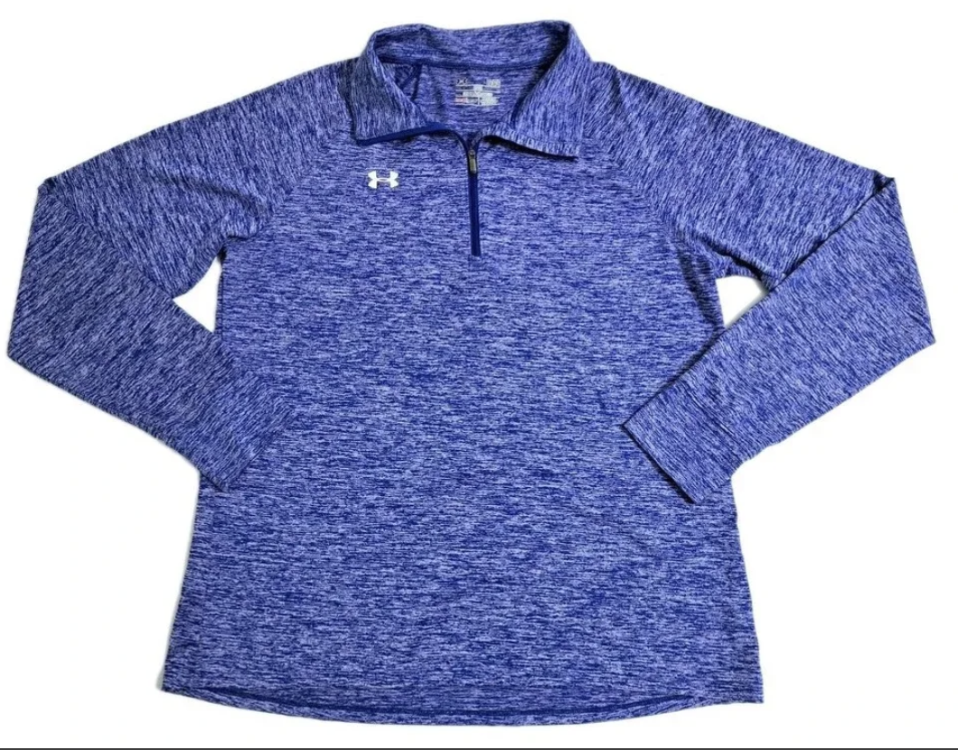 Under Armor Heat Gear UA Tech™ Twist 1/2 Zip Pullover Sz Medium Brand New