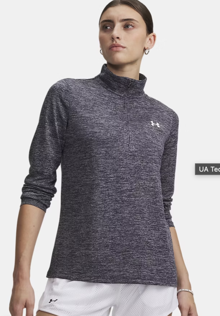 Under Armor Heat Gear UA Tech™ Twist 1/2 Zip Pullover Sz Medium Brand New