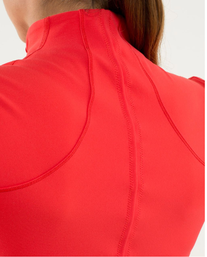 Lululemon Forme Jacket Love Red Sz 10