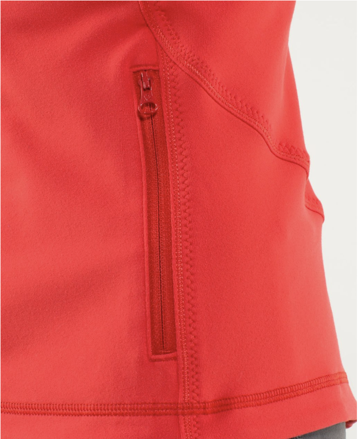 Lululemon Forme Jacket Love Red Sz 10