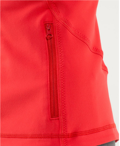 Lululemon Forme Jacket Love Red Sz 10