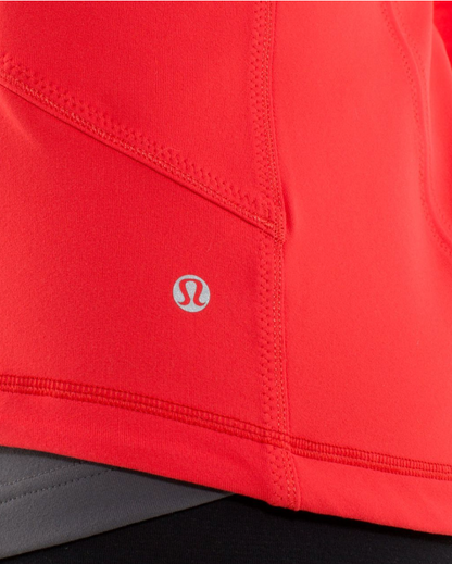 Lululemon Forme Jacket Love Red Sz 10