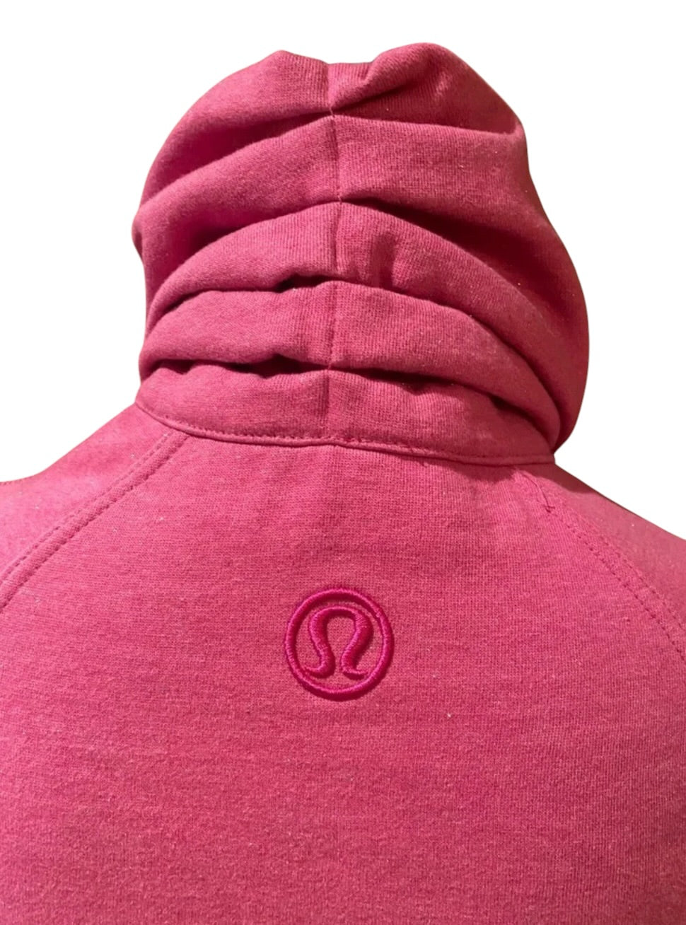 Lululemon Cuddle Up Jacket Sparkle Heathered Paris Pink/Paris Pink Sz 10 RARE