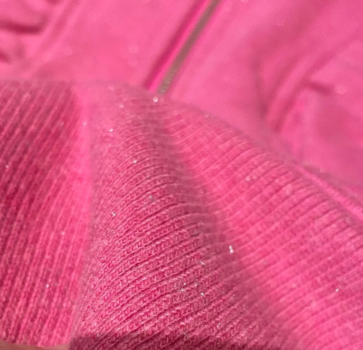 Lululemon Cuddle Up Jacket Sparkle Heathered Paris Pink/Paris Pink Sz 10 RARE