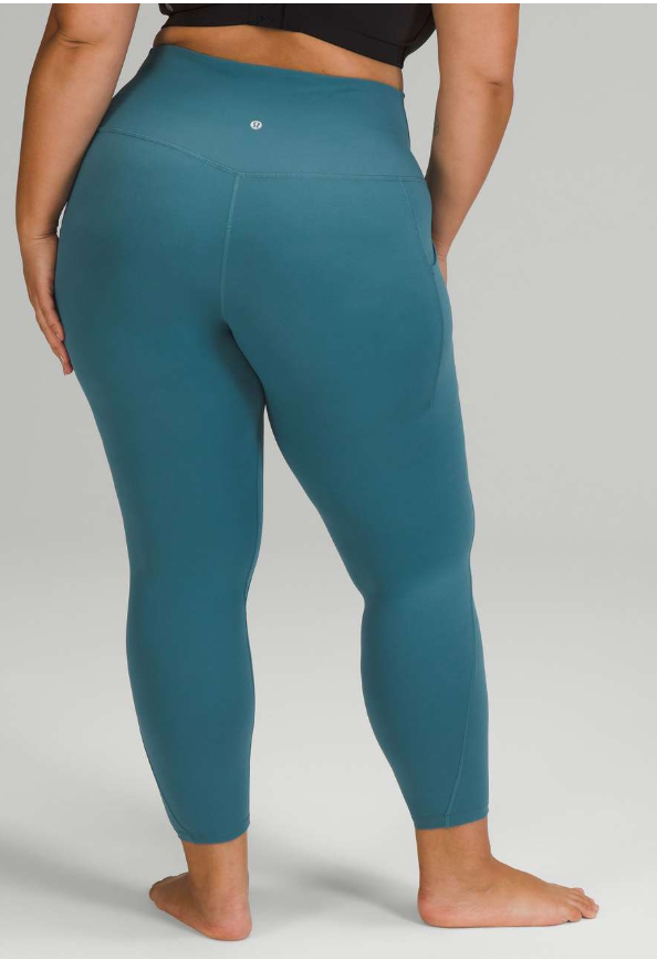 Lululemon Align High-Rise Pant with Pockets 25" Inseam Capture Blue Sz 20 Brand New