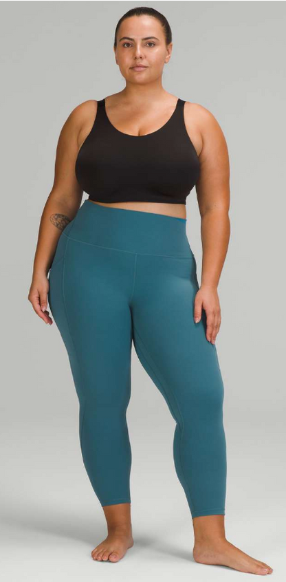 Lululemon Align High-Rise Pant with Pockets 25" Inseam Capture Blue Sz 20 Brand New