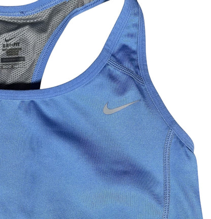Nike Swoosh Women's Dri Fit Medium-Support Padded Sports Bra Tank Sz Med