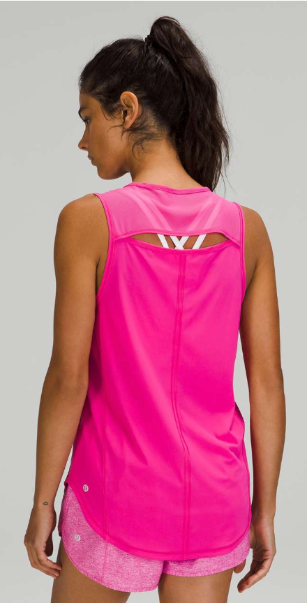 Lululemon Sculpt Tank Top Sonic Pink Sz 8 Brand New