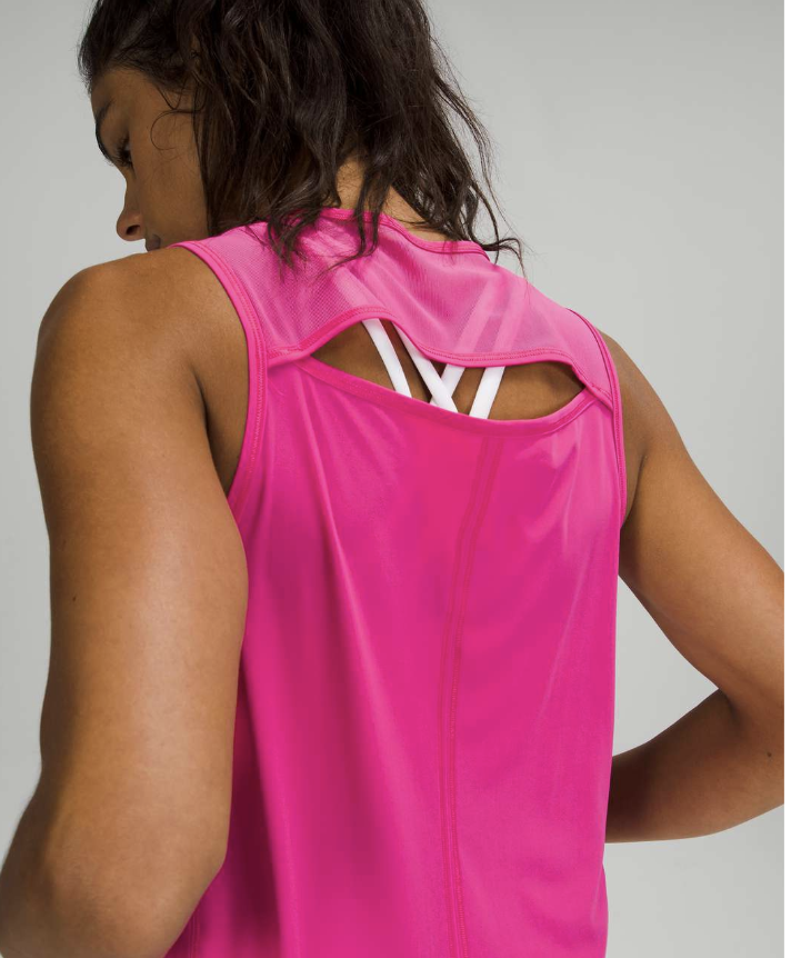 Lululemon Sculpt Tank Top Sonic Pink Sz 8 Brand New