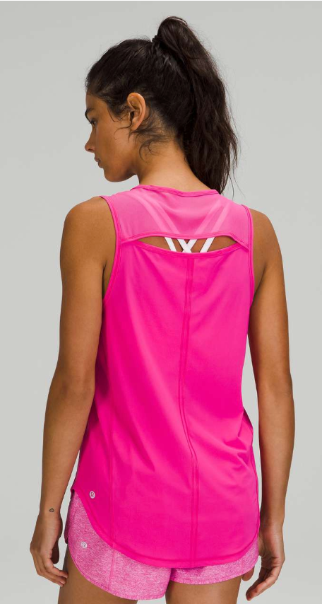 Lululemon Sculpt Tank Top Sonic Pink Sz 8 Brand New