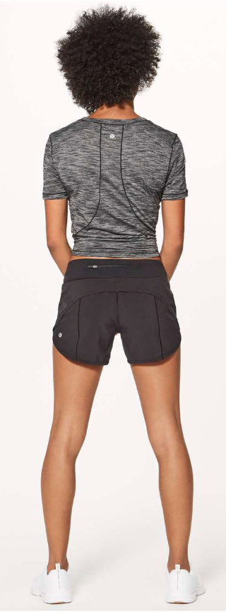 Lululemon Speed Up Short 4" Inseam Black (First Release) Sz 4