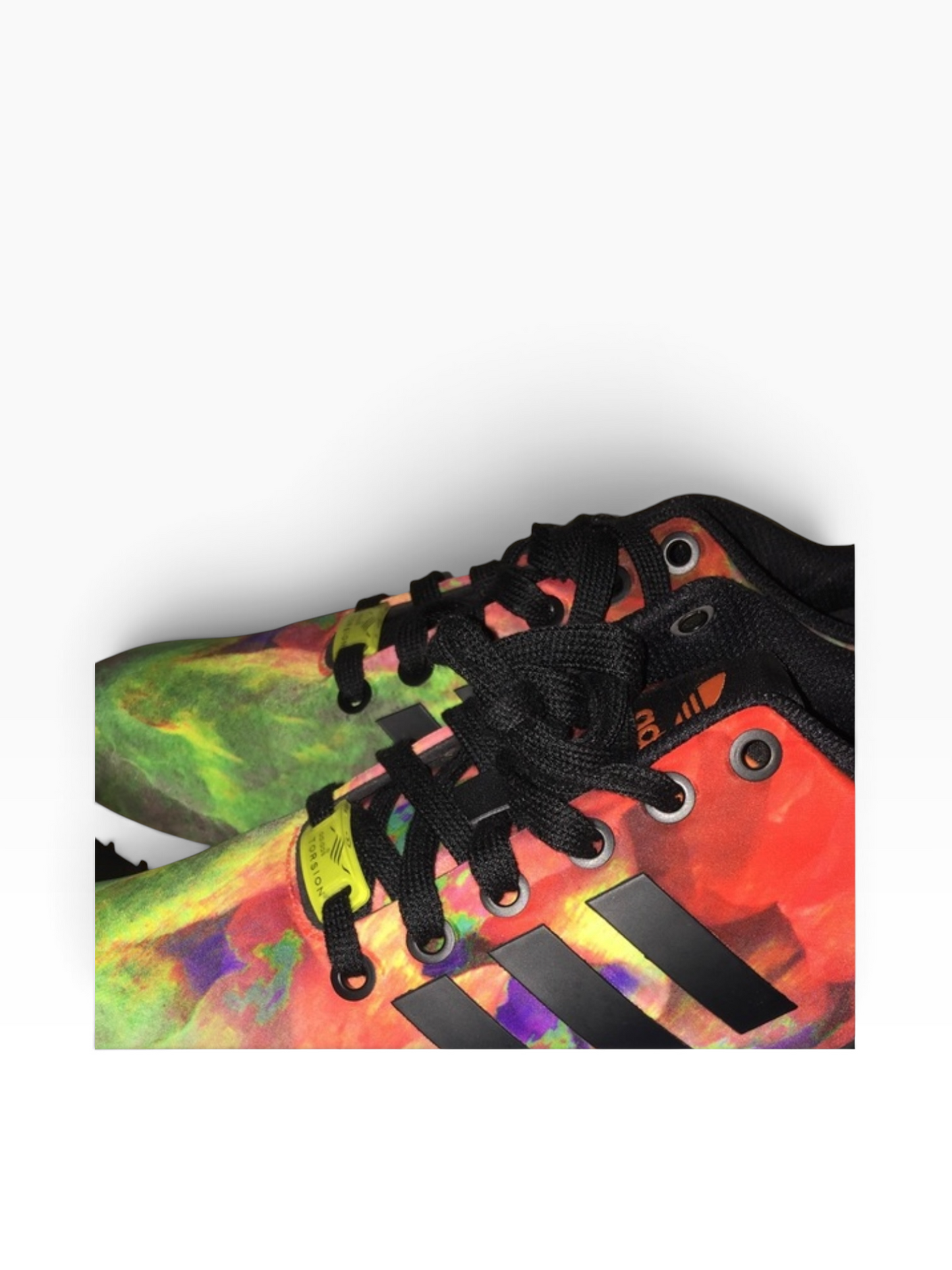 adidas Women's ZX Torsion Tie Dye Multicolor Athletic Shoe S74958 Women's Size 7 Youth 5.5