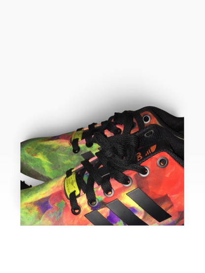 adidas Women's ZX Torsion Tie Dye Multicolor Athletic Shoe S74958 Women's Size 7 Youth 5.5