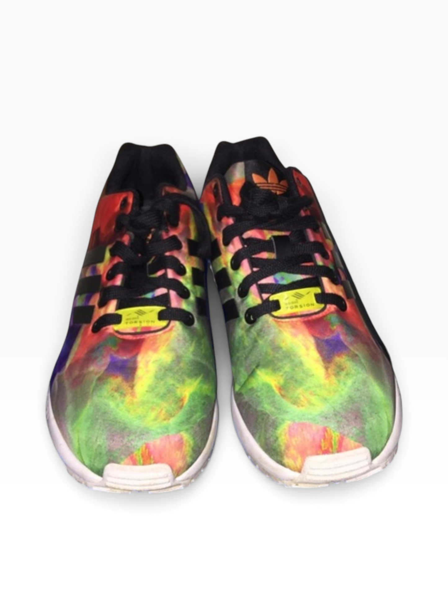 adidas Women's ZX Torsion Tie Dye Multicolor Athletic Shoe S74958 Women's Size 7 Youth 5.5