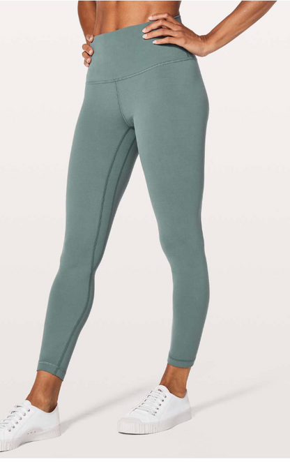 Lululemon Align Pant II 25" Inseam Sea Steel Sz 12
