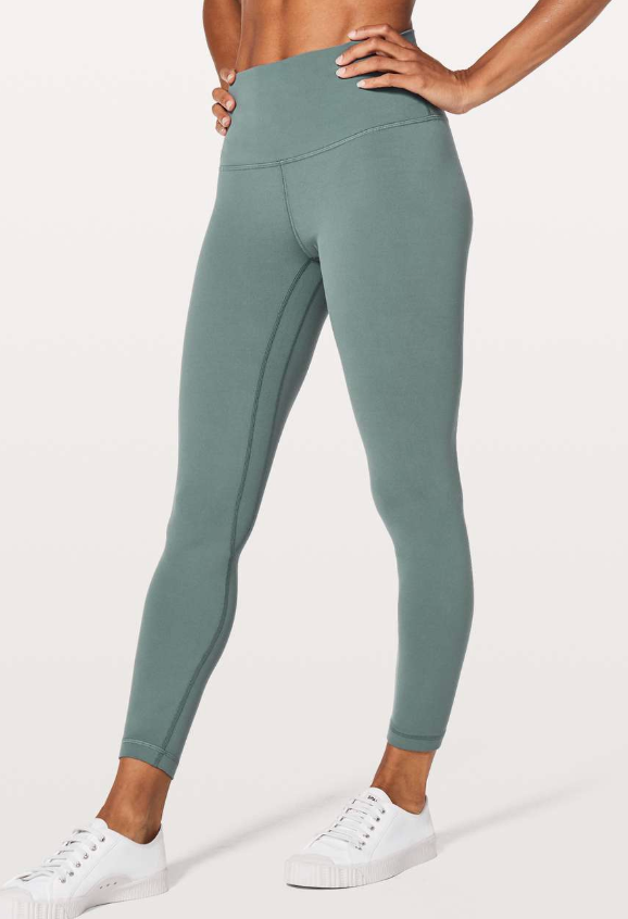 Lululemon Align Pant II 25" Inseam Sea Steel Sz 12