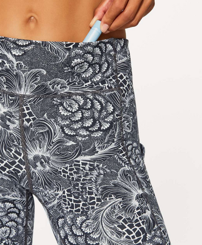 Lululemon Speed Up Tight 28" Inseam Nouveau Starlight Black Sz 12 Brand New