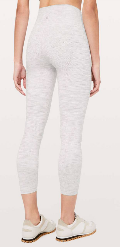 Lululemon Wunder Under High-Rise 7/8 Tight  25" Inseam Wee Are From Space Nimbus Battleship Sz 12 Brand New