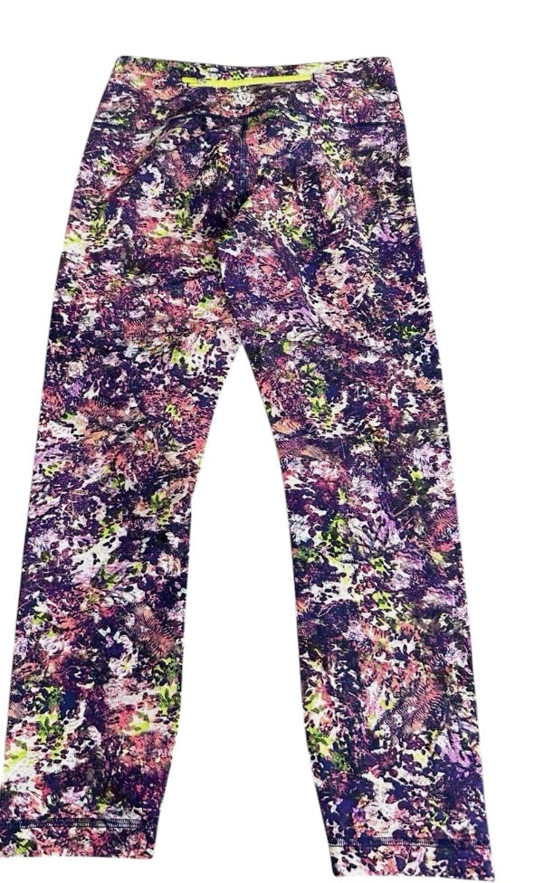 Lululemon Wunder Under 7/8 25" Inseam Seawheez Special Edition Collectors Piece Trail Runner Multi Sz 12 Brand New