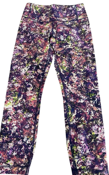 Lululemon Wunder Under 7/8 25" Inseam Seawheez Special Edition Collectors Piece Trail Runner Multi Sz 12 Brand New