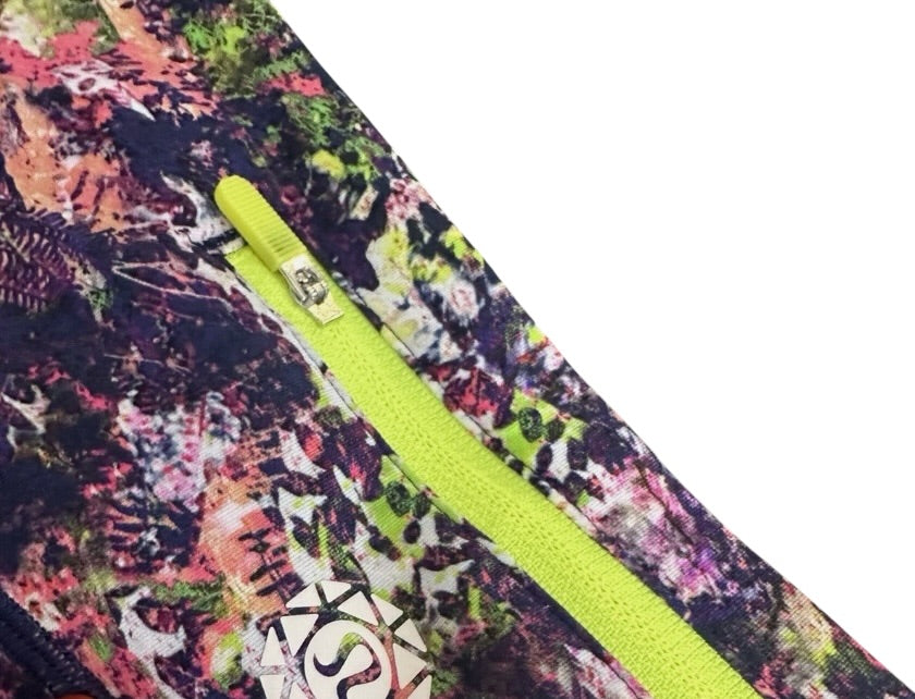 Lululemon Wunder Under 7/8 25" Inseam Seawheez Special Edition Collectors Piece Trail Runner Multi Sz 12 Brand New
