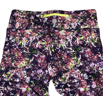 Lululemon Wunder Under 7/8 25" Inseam Seawheez Special Edition Collectors Piece Trail Runner Multi Sz 12 Brand New