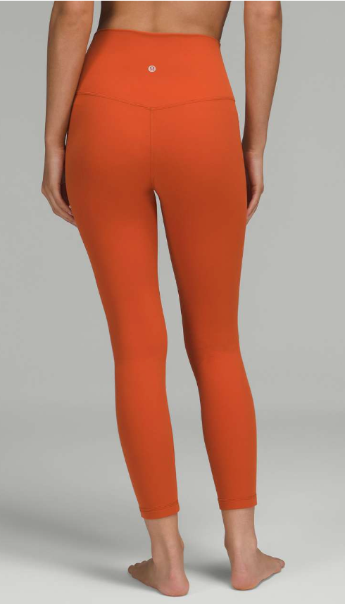 Lululemon Align High-Rise Pant 25" Inseam Canyon Orange Sz 14 Brand New