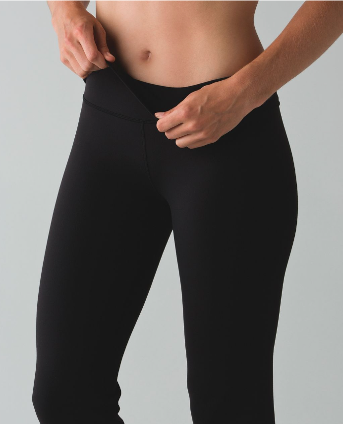 Lululemon Groove Pant III 32" Inseam Full-On Luon Black Sz 14