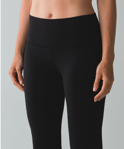 Lululemon Groove Pant III 32" Inseam Full-On Luon Black Sz 14