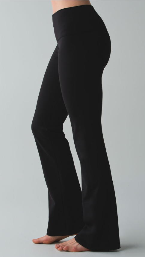 Lululemon Groove Pant III 32" Inseam Full-On Luon Black Sz 14
