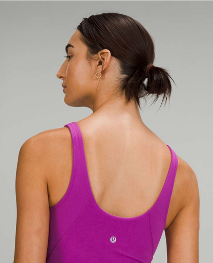 Lululemon Align Waist-Length Tank Top Vivid Plum Sz 14 Brand New