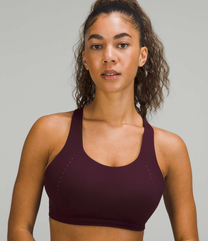 Lululemon AirSupport Bra High Support, C–DDD Cups Cassis/Plumful SZ 38DD Brand New