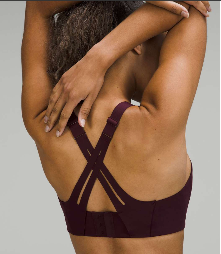 Lululemon AirSupport Bra High Support, C–DDD Cups Cassis/Plumful SZ 38DD Brand New