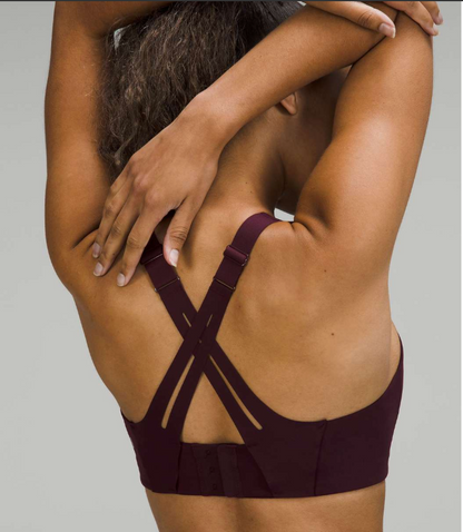 Lululemon AirSupport Bra High Support, C–DDD Cups Cassis/Plumful SZ 38DD Brand New