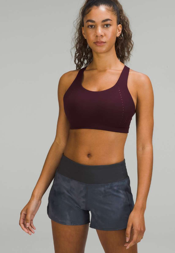 Lululemon AirSupport Bra High Support, C–DDD Cups Cassis/Plumful SZ 38DD Brand New