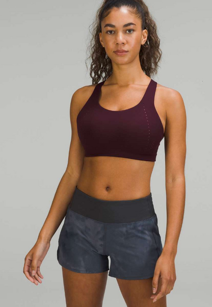 Lululemon AirSupport Bra High Support, C–DDD Cups Cassis/Plumful SZ 38DD Brand New