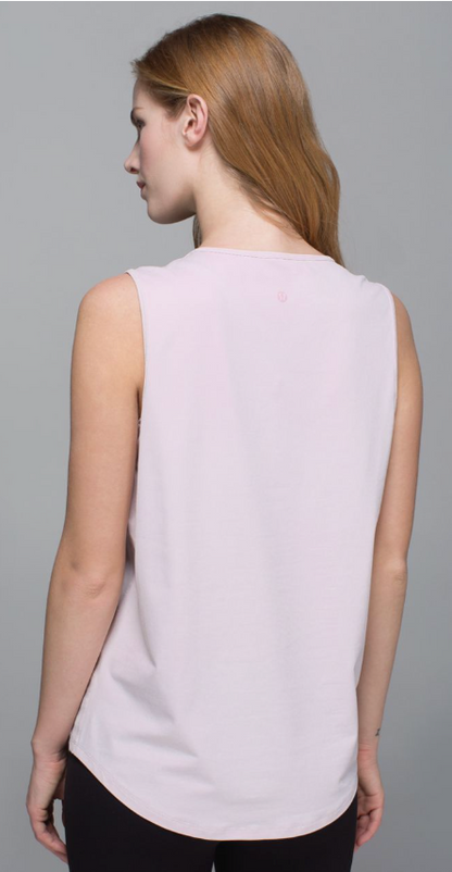 Lululemon Plank Tank Neutral Blush Sz 16 Brand New