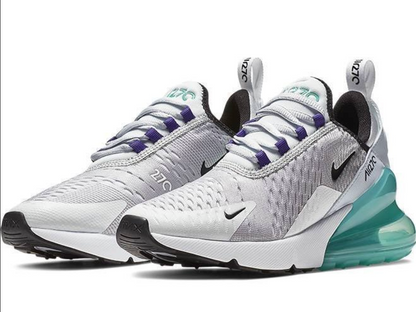 Nike Air Max 270 Platinum Jade Women's Size 7.0 or Youth Size 5.5