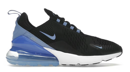 Nike Air Max 270 Black/Metallic Silver/Royal Pulse Women's Size 7.0 or Youth 5.5