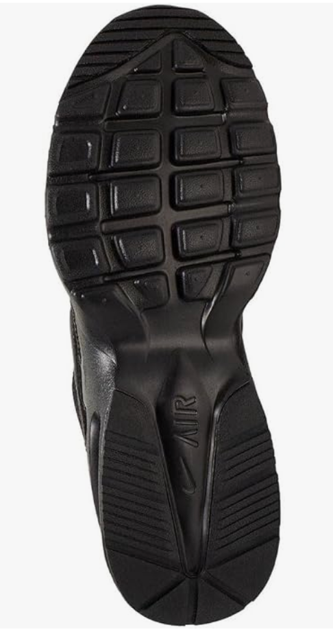 Nike Air Max Fusion Low Top Trainers Women's Size 6.5 Black Running Shoes Only Worn Once