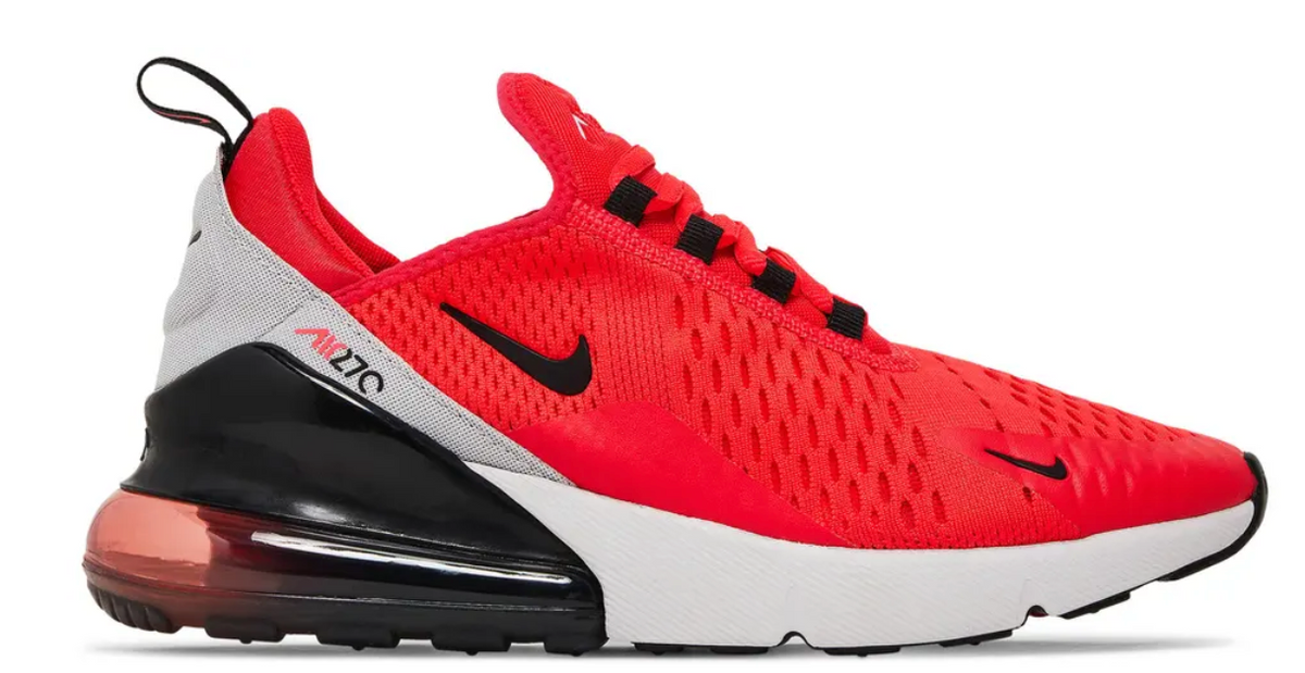 Nike Air Max 270 Women's Red Orbit/Vast Grey/Black Women's Size 8.5 or Youth Size 7.0